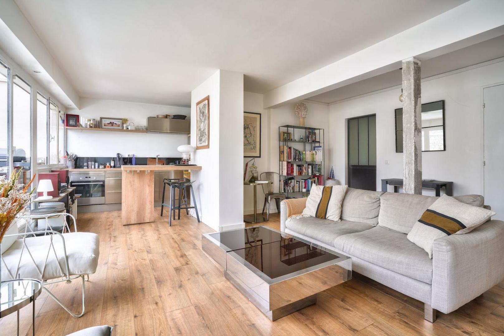 Guestready - Apt Confortable Avec Terrasse Au 18E París Exterior foto