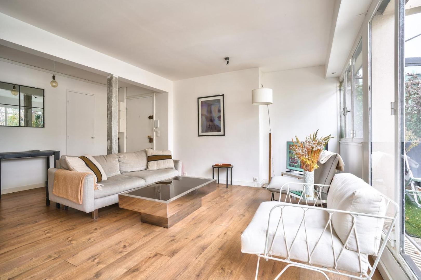 Guestready - Apt Confortable Avec Terrasse Au 18E París Exterior foto