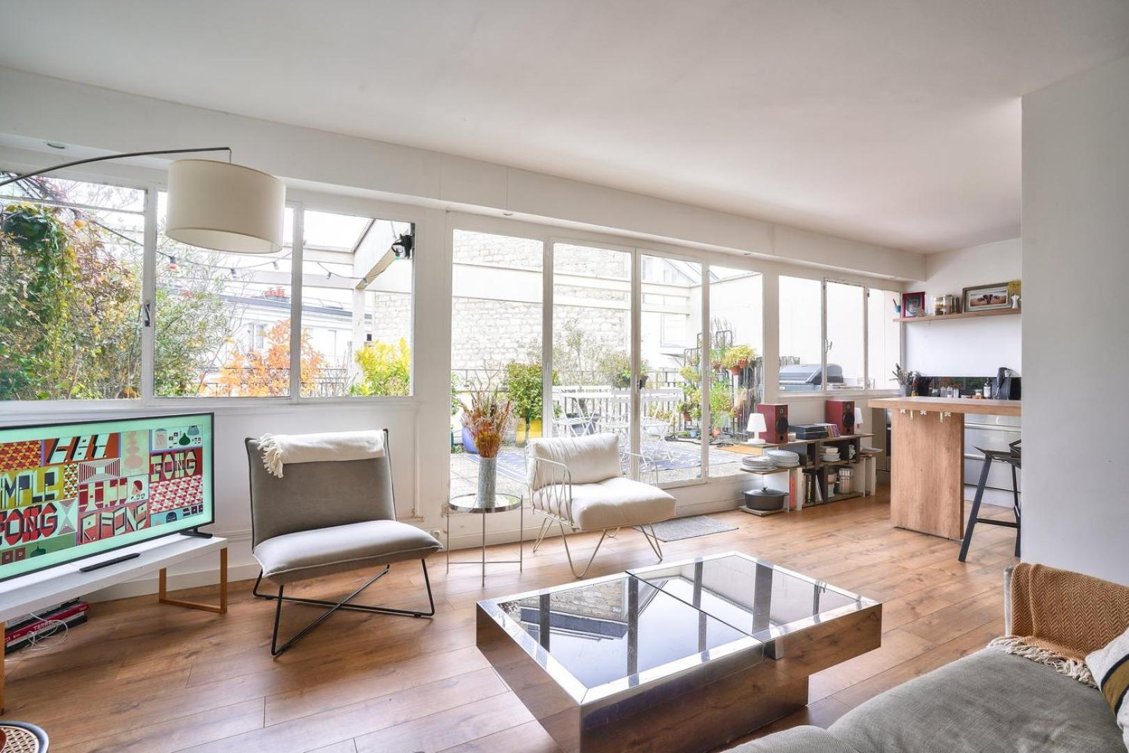 Guestready - Apt Confortable Avec Terrasse Au 18E París Exterior foto