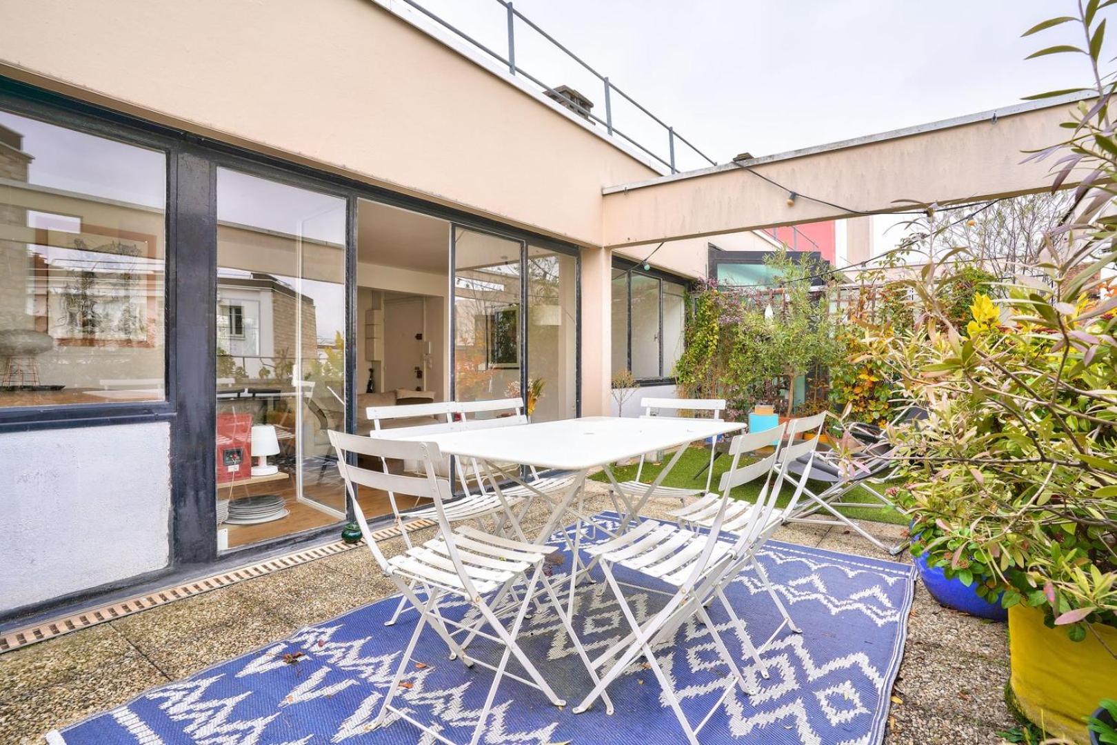 Guestready - Apt Confortable Avec Terrasse Au 18E París Exterior foto